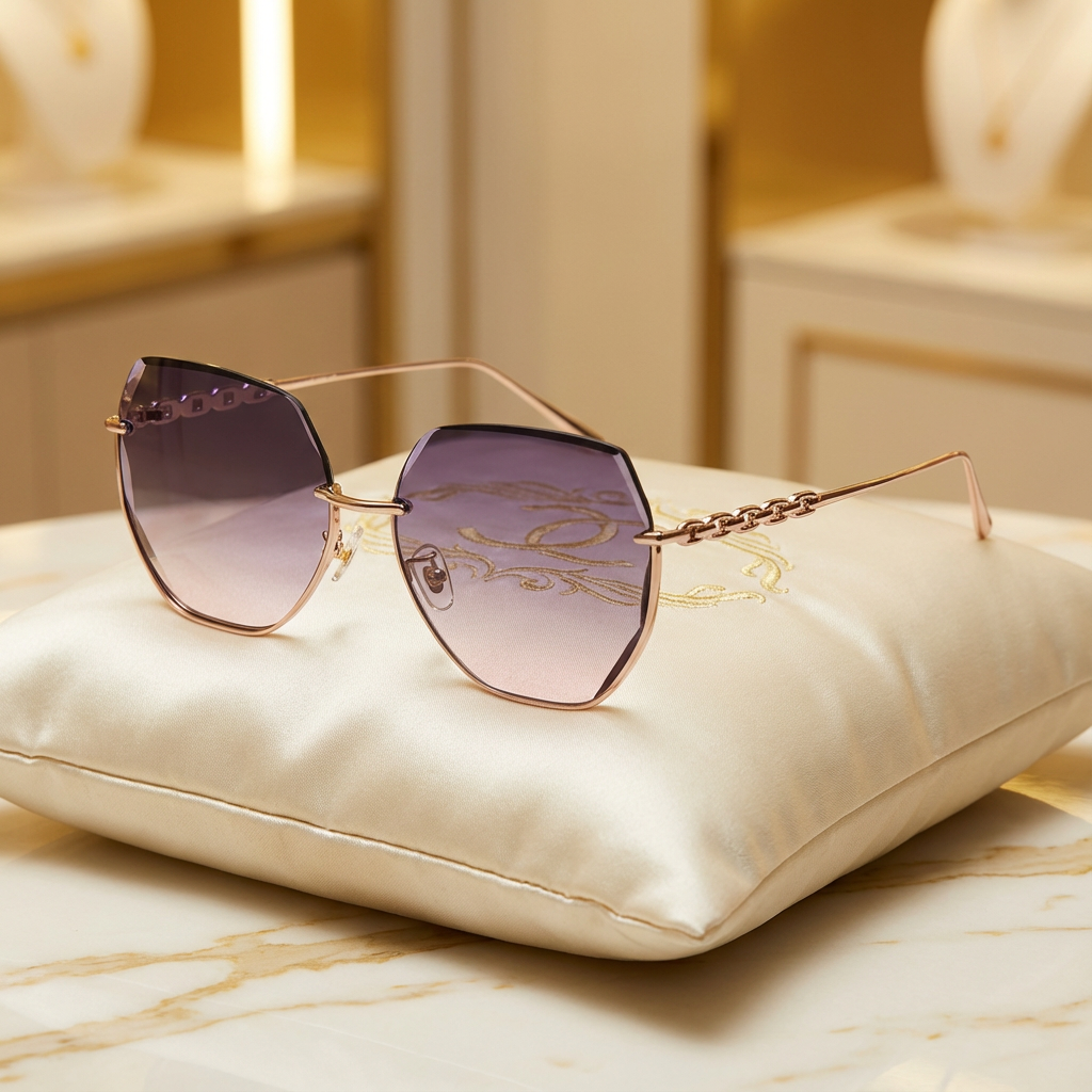 Aero Vue – High-End Semi-Rimmed Sunglasses for Women | Premium Sun Protection · Travel & Outdoor Style