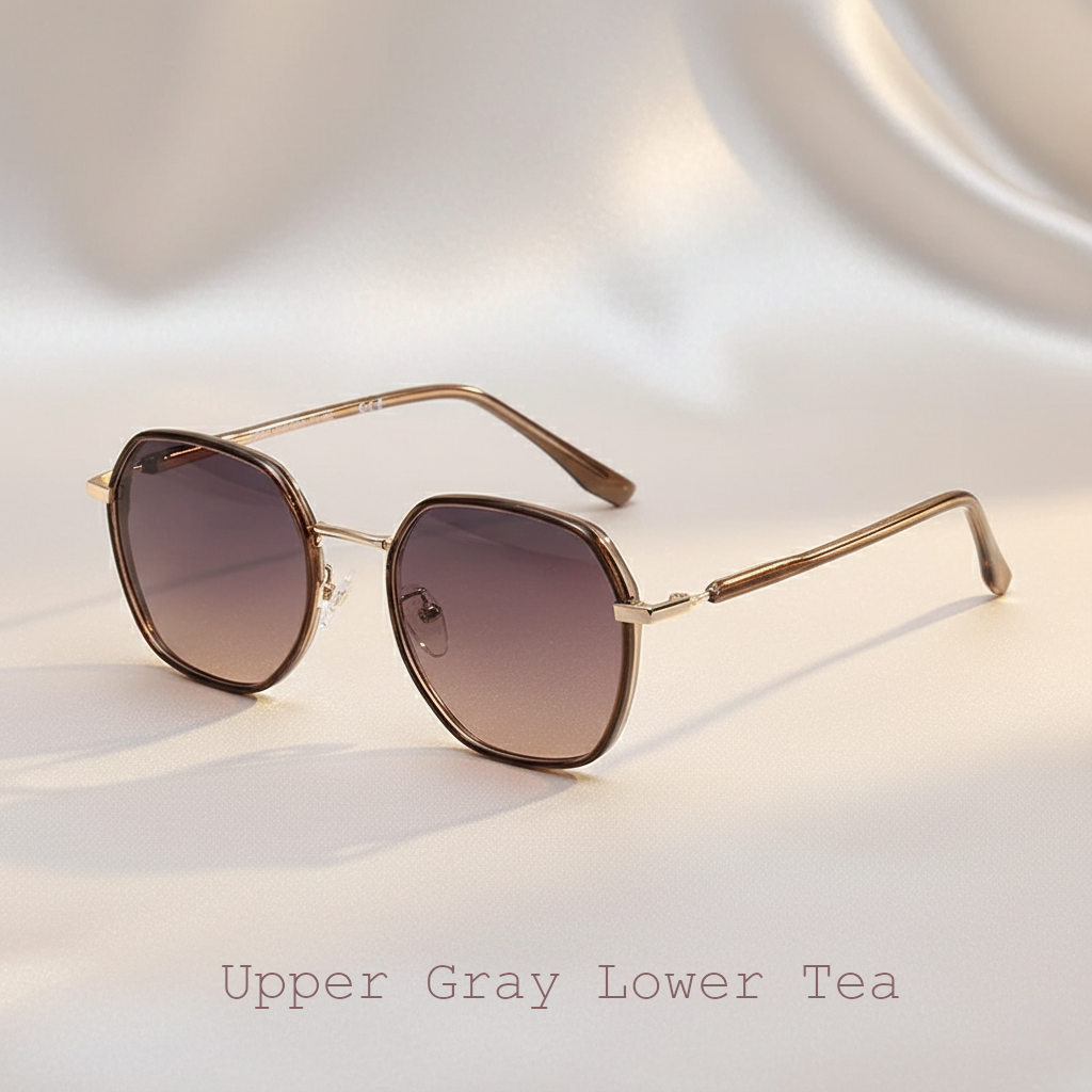 Urban Luxe – Polarized Square Frame Sunglasses for Women | High-Fashion Street Style | Multiple Color Options