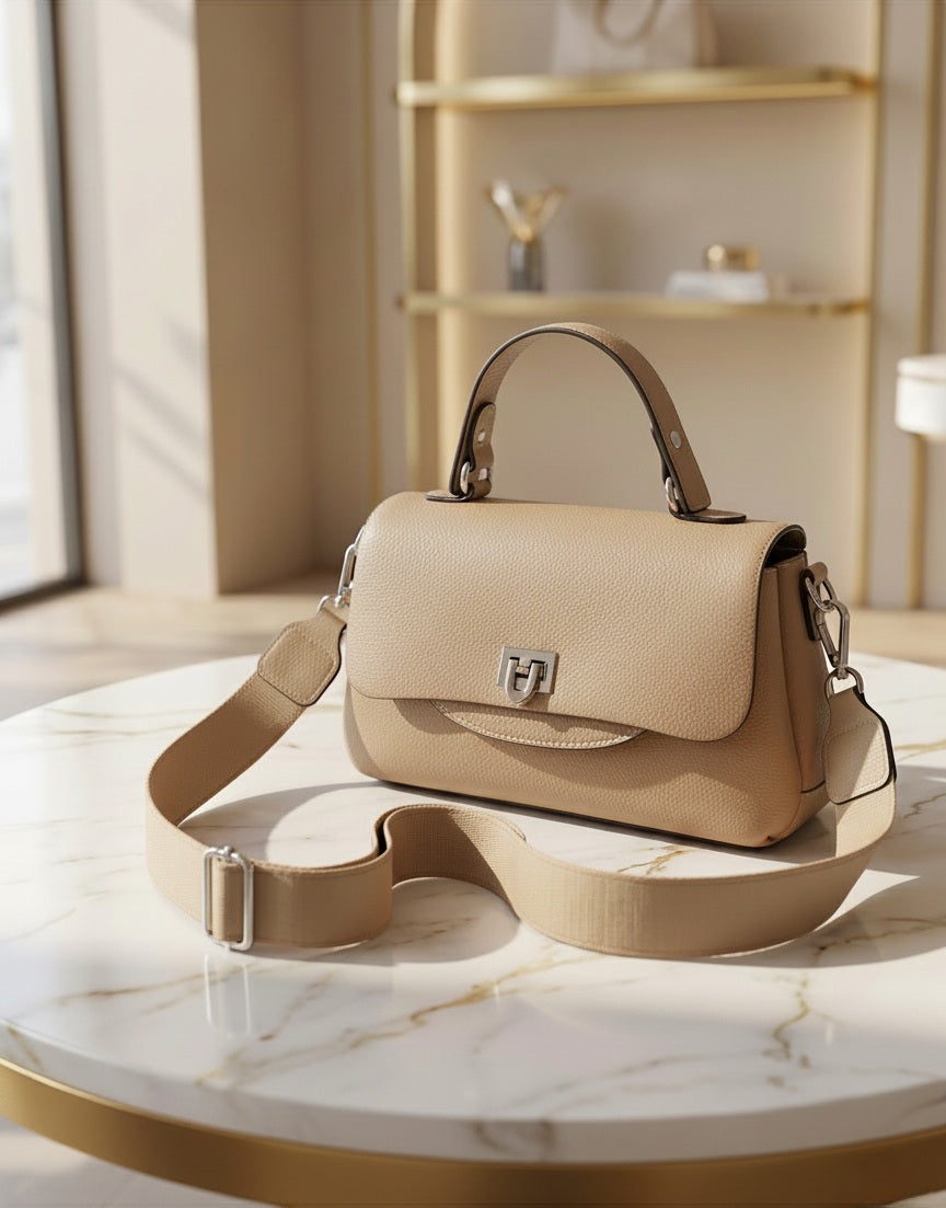 The Milan - Genuine Leather Crossbody & Handbag | Everyday Shoulder Bag