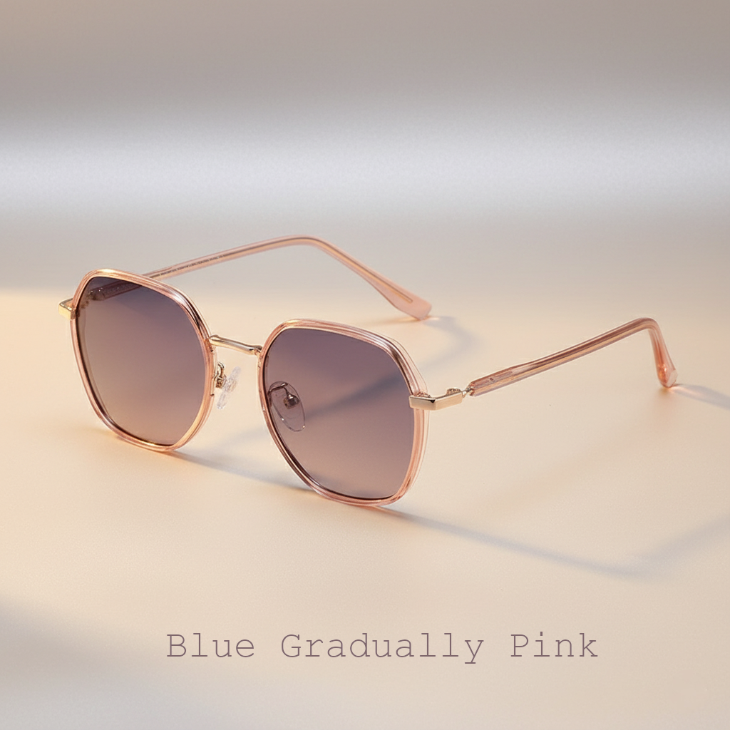 Urban Luxe – Polarized Square Frame Sunglasses for Women | High-Fashion Street Style | Multiple Color Options