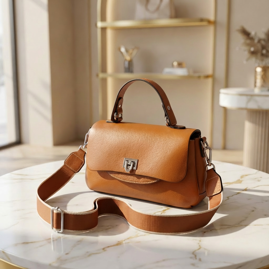 The Milan - Genuine Leather Crossbody & Handbag | Everyday Shoulder Bag
